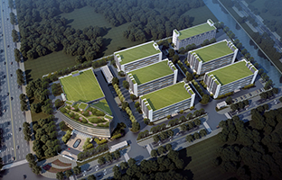 乐虎国际lehu昆山工业基地二期工程圆满封顶